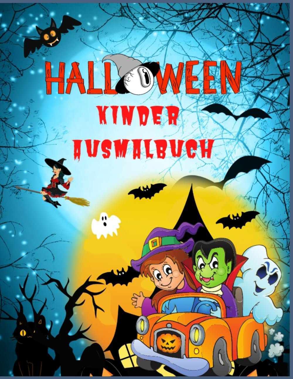 Halloween Malbuch für Kinder