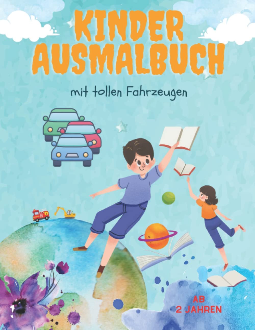 Kinder Ausmalbuch Fahrzeuge