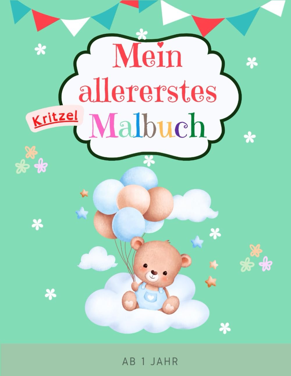 Kritzelbuch ab 1 Jahr für Kleinkinder